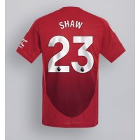 Manchester United Luke Shaw #23 Replica Home Shirt 2024-25 Short Sleeve